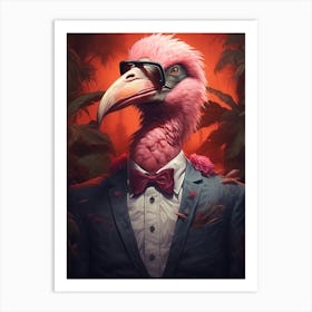 Flamingo 3 Art Print