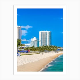 Pompano Beach 1  Photography Art Print