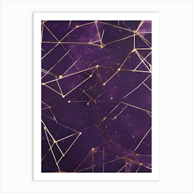 Constellations Wallpaper Art Print