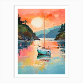 Coast 4 Art Print