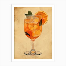 Aperol Spritz Art Print 115 Art Print