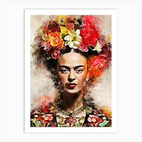 Frida Canvas Print Art Print
