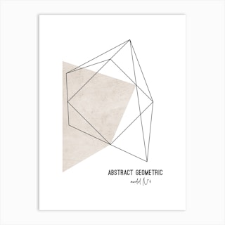 Abstract Geometric 4 Art Print