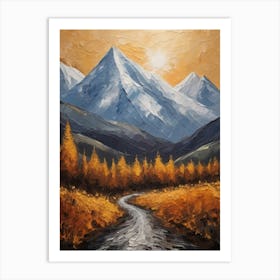 Mountain Stream Art Print