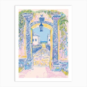 Doors And Gates Collection St Art Print