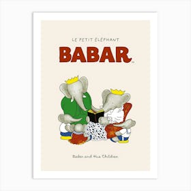 Babar Babar And His Children Art Print