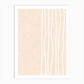 Stripes To The Right Art Print