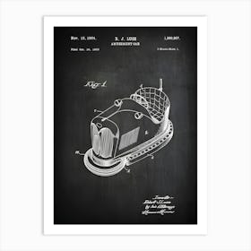 Bumper Car Patent Print Amusement Park Patent Amusement Car Amusement Park Ride Poster Decor Blueprint Print Patentprint Er8671 Art Print