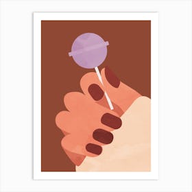 Lollipop Art Print