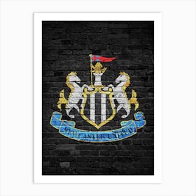 Newcastle United 3 Art Print