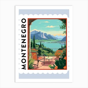 Montenegro 1 Travel Stamp Poster Art Print