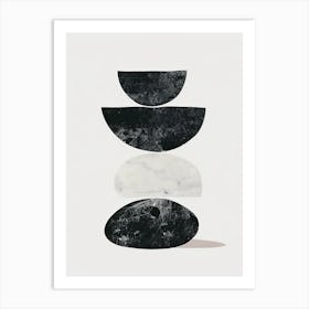 Juba Stone Park Bauhaus Minimalist Art Print