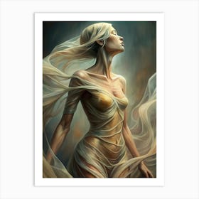 Flowing 1 Art Print