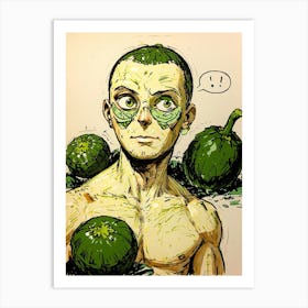 Green Man Art Print