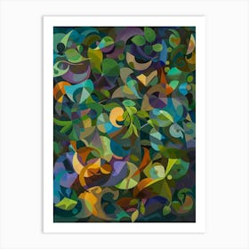 Abstract Painting 2365 Art Print