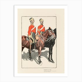 British Infantry Art Print