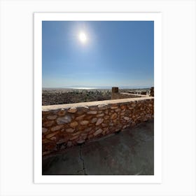 View Of The Dead Sea Art Print