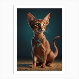 Egyptian Cat Art Print