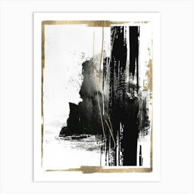 'Black And Gold' 8 Art Print