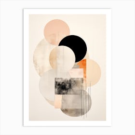 Abstract Circles 28 Art Print