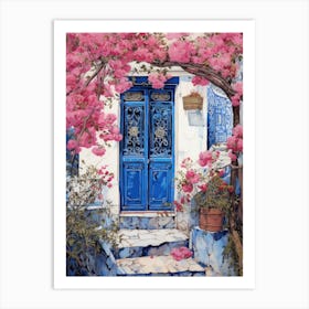 Blue Door 5 Art Print