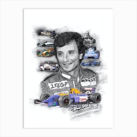 Riccardo Patrese Art Print