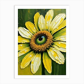 Yellow Daisy 1 Art Print