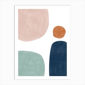 Abstract Shapes No.1 Art Print