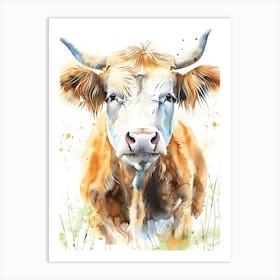 Cow Painting Art Print