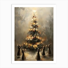 Christmas Tree 21 Art Print