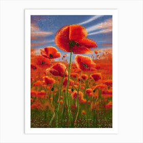 Poppies 41 Art Print