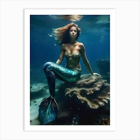 Mermaid-Reimagined 24 Art Print