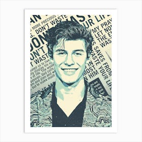 Shawn Mendes Art Print