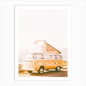 Canary Travel Van Art Print