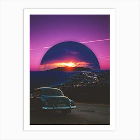 Sunset Portal Art Print