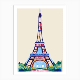 Paris Eiffel Tower 1 Art Print