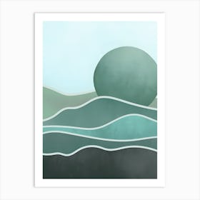 Abstract Landscape 2 Art Print