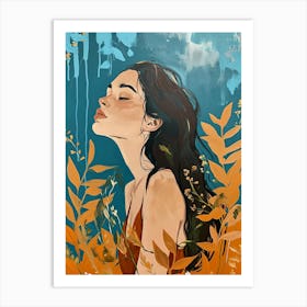 Enchanted Radiance, Boho Art Style 1 Art Print