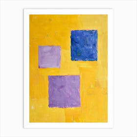 Squares 13 Art Print