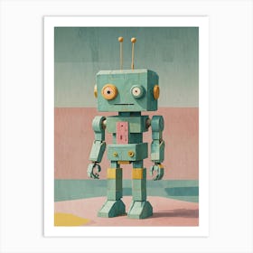 Mini Robot Art Print