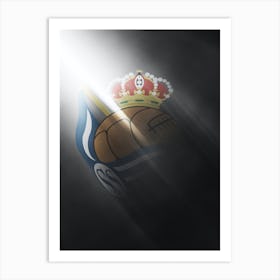 Real Sociedad Spain Football Poster Art Print