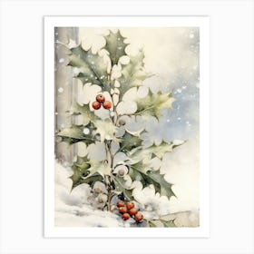 Winter Painting Art Print