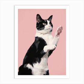 Paws Up Art Print