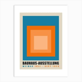 Bauhaus Ausstellering poster Art Print