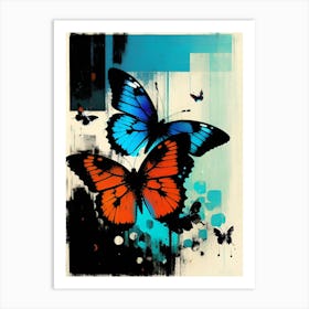 Two Butterflies 8 Art Print