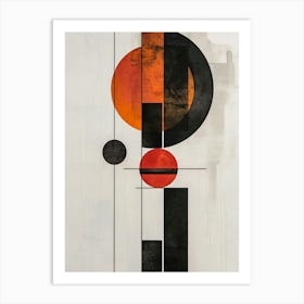 Abstract geometric Painting Art Print