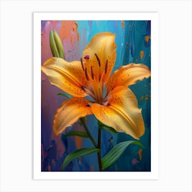 Orange Lily Art Print