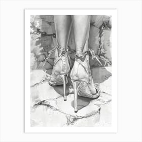 High Heeled Shoes 15 Art Print