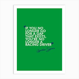 F1 Formula 1 Quote Senna Formula One F1 Poster F1 Wall Art Formula 1 Wall Art F1 Gifts Formula 1 Art Print