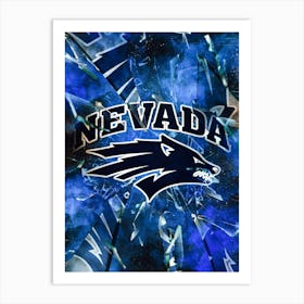 Nevada Wolf Pack 1 Art Print